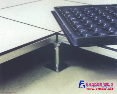 坪山防静电地板|活动高架地板|深圳沈飞地板|载重1000kg/m2